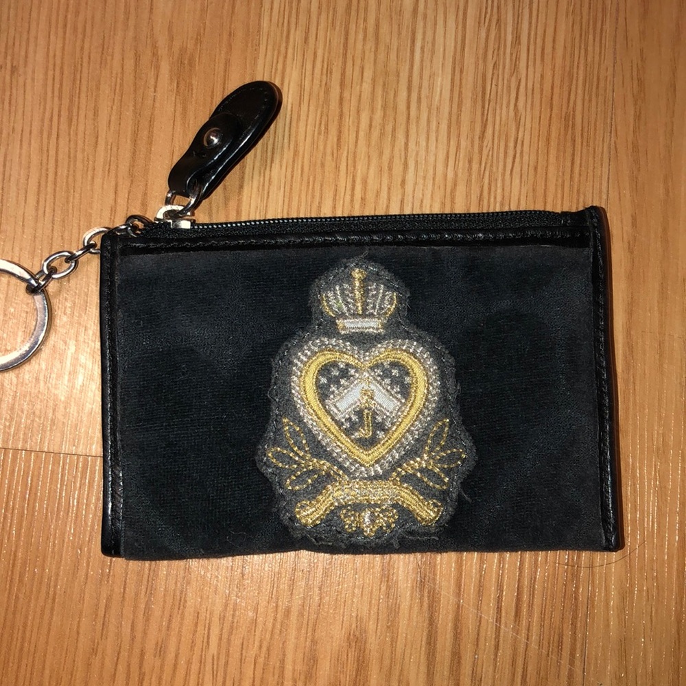 Juicy Couture zip key chain